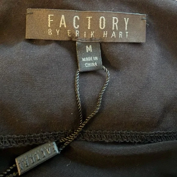 Chic Asymmetrical Black Dress - Picture 6 of 6